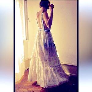 Marc by Marc jacobs floral tiered maxi dress size 10